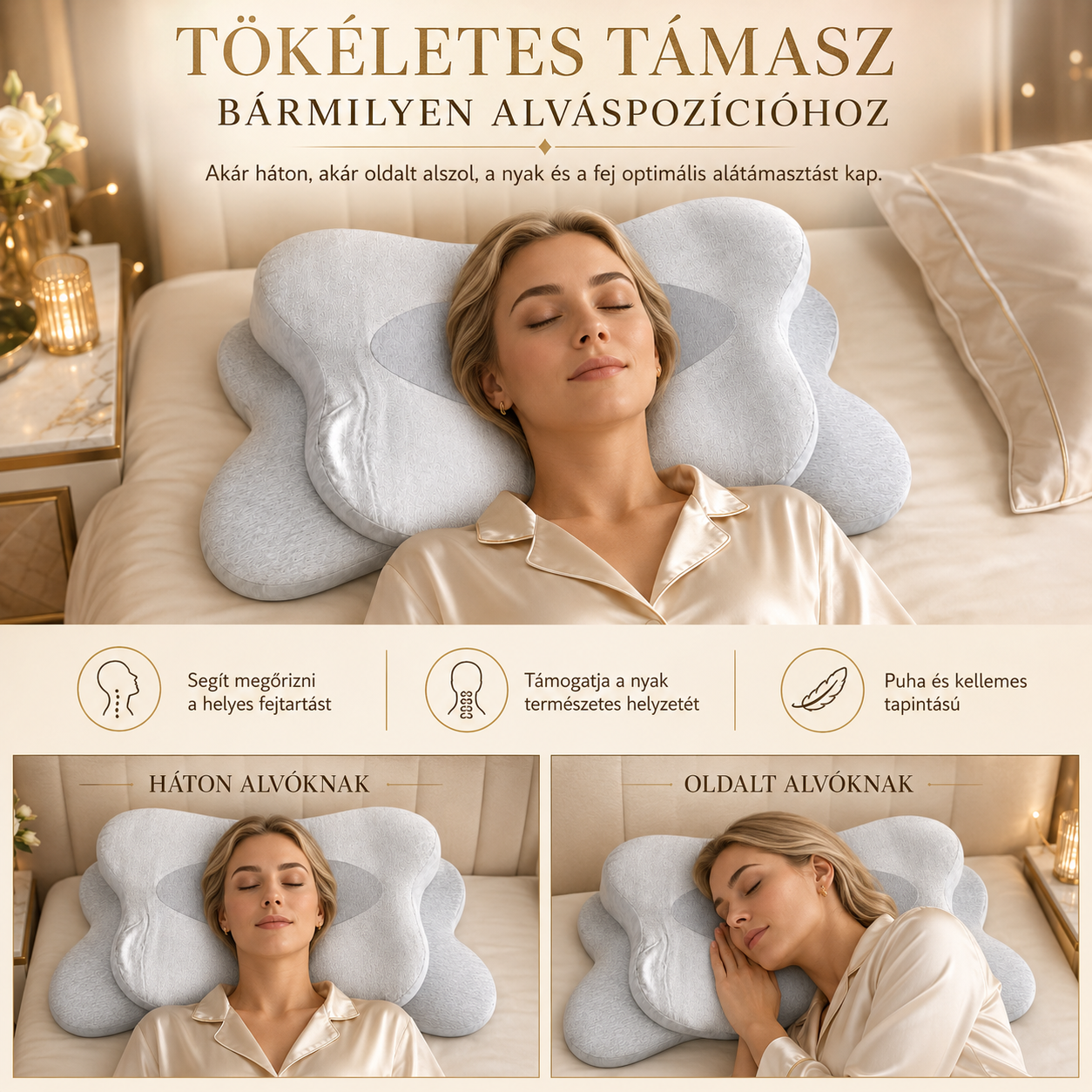 Silvsens Ergonómikus Speciál Párna